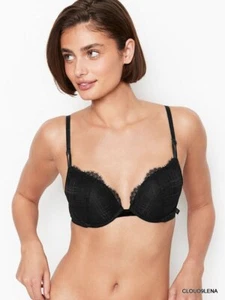 NWT VICTORIA'S SECRET Sexy Tee Velvet Multiway Straps Push-Up Bra 34A - Picture 1 of 12