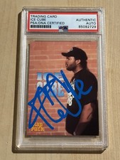 Ice Cube Signed 1991 Premier Rap Pack Rookie Card Auto #47 Psa/Dna Slabbed
