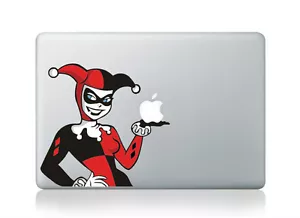 Batman Harley Quinn(C) MacBook Pro Sticker Decal Macbook Air/Pro/Retina 13'15"17 - Picture 1 of 3