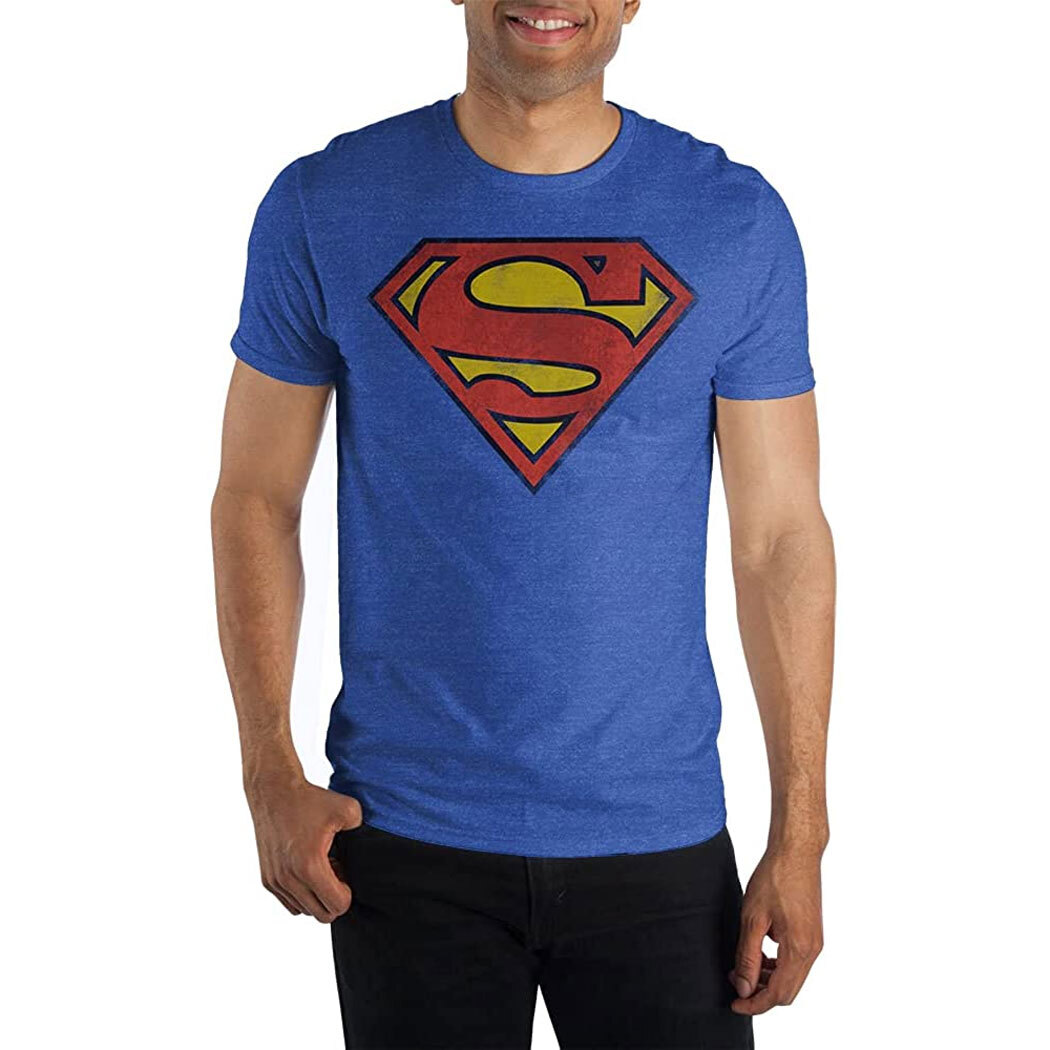 Camiseta Superman Hombre DC Comics Superman Man Of Steel Red