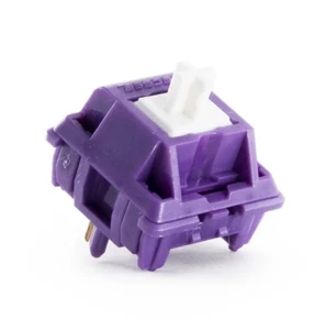 Interruptores táctiles para teclados mecánicos Tecsee Purple Panda lubricados/filmados a mano - Imagen 1 de 5