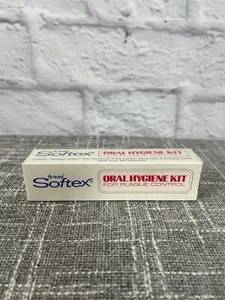 Vtg Py Co-Pay Oral Softex Hygiene Kit For Plaque Control Nylon Toothbrush NWT - Picture 1 of 7
