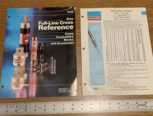 1983 Bussmann / Buss Full Line Cross Reference on fuses, holders, blocks + more - Picture 1 of 8