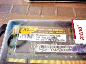 SODIM MT pc2700- 512mo 333mhz - Photo 1/1
