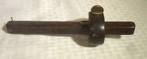 Antique Wooden Rosewood Scribe Marking Gage Patent 1873 Old Tool - Picture 1 of 3