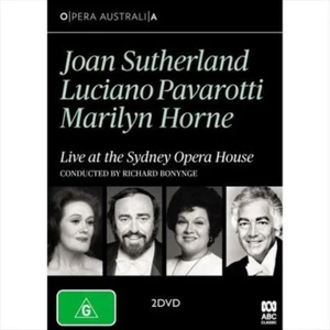 Joan Sutherland and Luciano Pavarotti - DVD Live At The Sydney Opera House: NUEVO - Imagen 1 de 1