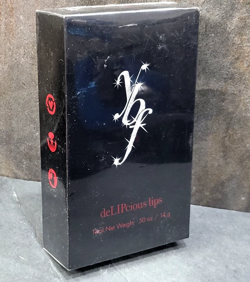 YBF DELIPIOUS ~ Juego de 5 lápices labiales, rosa fucsia / rojo / desnudo ~ caja sellada (m5 Foto 1 de 3