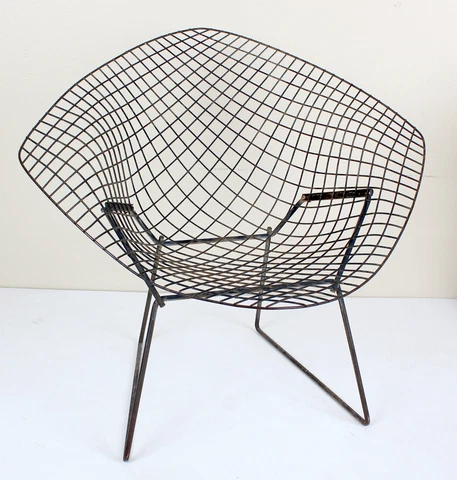 Vintage Harry Bertoia for Knoll Mid Century Diamond Lounge Chair - EXCELLENT!!! Cover