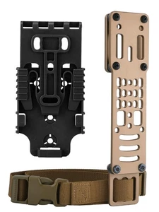 Tactical Modular Holster Adapter mit QLS Kit, Drop Leg Holster Plattform mit... - Bild 1 von 7