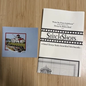 Kind Stitchworks Point No Point Lighthouse Washington Stitch Shots Pattern Chart - Picture 1 of 5