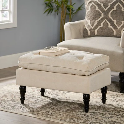 LOFTON 28INCH PILLOW TOP OTTOMAN Foto 1 de 4