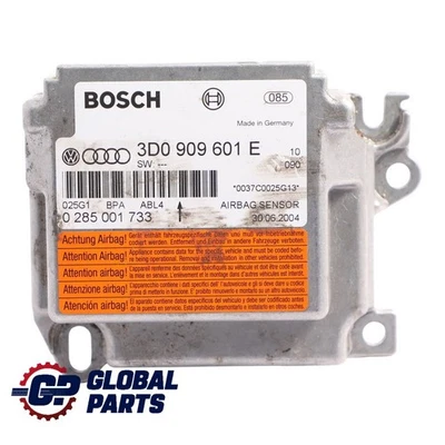 VW Volkswagen Touareg 7L Modulo Aria Unità Di Controllo ECU SRS 3D0909601E - Immagine 1 di 4