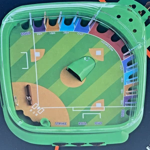 Desktop Pinball Mini Baseball Game Tabletop Travel Games - Picture 1 of 3