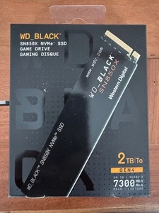 WD Black SN850X 2TB NVMe PCIe 4.0 x4 M.2 Internal Gaming SSD - Picture 1 of 3