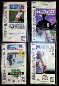 Sega Saturn Game Lot Bundle