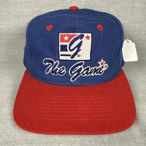 Vintage 90s The Game Snapback Wool Promo Spell Out Hat Adjustable Cap - Picture 1 of 10