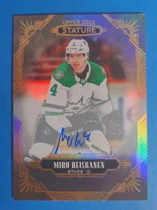Miro Heiskanen Stature Autographs Hard Auto - Picture 1 of 8