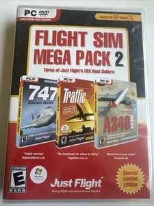 Flight Sim Mega Pack 2 Limited Edition Pc New Expansions For Flight Simulator X - Picture 1 of 7