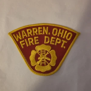 Vintage Patch, Warren Ohio Fire Dept. - Bild 1 von 2