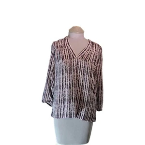 Amour Vert Stitch Fix Size S Silk Blouse - Picture 1 of 9