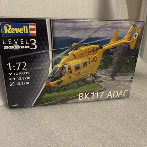 HELICÓPTERO REVELL 1:72 BK117 ADAC MODELO NIVEL 3 - Imagen 1 de 9