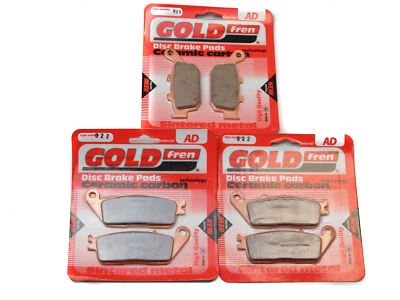 Pastilhas de freio dianteiras e traseiras para Triumph Tiger 800 XC (sem ABS) 2011-2014 - Imagem 1 de 3