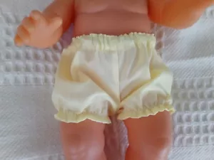 BJB Puppenkleidung Lemon Schlüpfer Hose Fit Little Babyborn Tiny Tears, 37cm Puppe - Bild 1 von 2