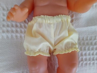 CAROLANNS BJB Puppenkleidung Lemon Schlüpfer Hose Fit Little Babyborn Tiny Tears, 37cm Puppe