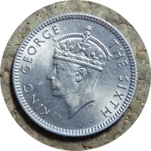 Elfe Malaya 5 Cent 1950 Georg VI - Bild 1 von 2