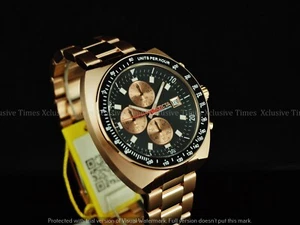 Reloj Invicta Hombre 46mm Pro Diver PADI Años 70 Cronógrafo Tono Rosa Taquímetro Bisel SS - Imagen 1 de 9