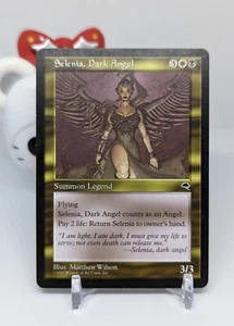 Selenia, Dark Angel ⭐MP⭐ Tempest Magic the Gathering ⭐ Reserve List MTG EDH #270 - Picture 1 of 2