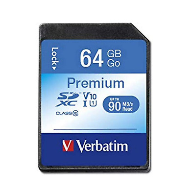 64GB SD Memory Card Class 10 SD SDHC SDXC Tablet PC Photo Camera Memory • 5.99£