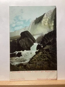 Cueva de los Vientos, Roca de las Edades: Cataratas del Niágara, Nueva York - Postal de colección - Imagen 1 de 3