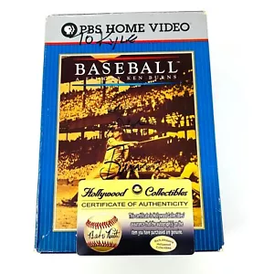 Baseball: A Film by Ken Burns Nine Inning Boxed Set (DVD, 2004, 10-Discs) Autogr - Imagen 1 de 12