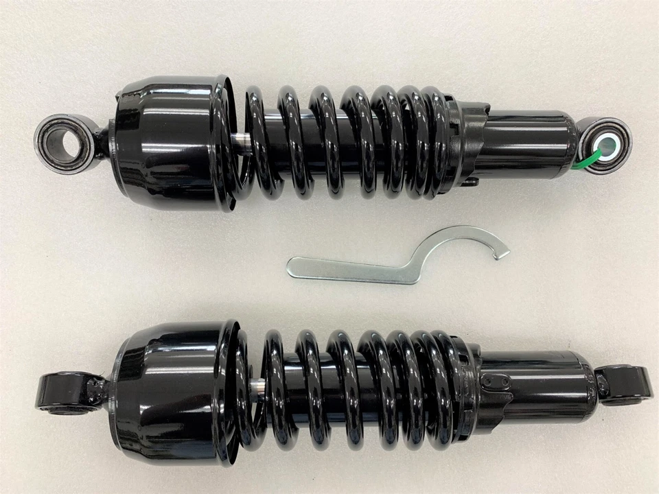 Amortiguadores Bobber cortos negros de alta resistencia Honda 1985-1987 VF700C V45 Magna 11,5" Foto 1 de 1