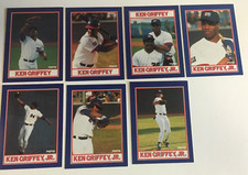 1991 Pepsi Ken Griffey Jr Baseball Card Lot of 7