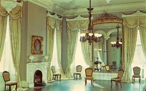 PALATIAL STANTON HALL Natchez Mississippi Ballroom Postcard 6829 - Picture 1 of 2