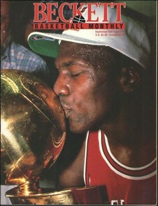 MICHAEL JORDAN - September 1991 Beckett Basketball Monthly Magazine - NEW