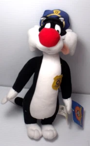 Looney Tunes Sylvester the Cat Police Officer Plush 11 in WB Nanco - Picture 1 of 8
