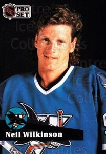 1991-92 Pro Set #328 Neil Wilkinson - Picture 1 of 1