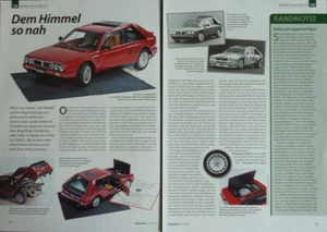 Lancia Delta S4 in 1-18 von Autoart...ein Modellbericht #1512c - Foto 1 di 1