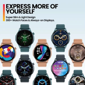 Btalk 3 PRO Smart Watch, 1.43" AMOLED Display, Bluetooth Calls & Fitness Tracker - Picture 1 of 12