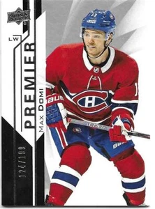2018-19 Upper Deck Premier MAX DOMI #10 Base Card 124/199 - Picture 1 of 2