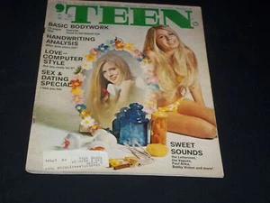 1969 JULY TEEN MAGAZINE - BASIC BODYWORK FRONT COVER - GREAT STARS - L 4457 - Picture 1 of 3