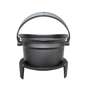 Ignium Taran Camping 2 - pentola per forno olandese con incluso piedistallo tutt - Foto 1 di 3