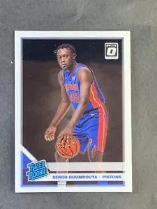 2019-20 Donruss Optic Sekou Doumbouya Rookie Card RC #164 - Detroit Pistons - Bild 1 von 2