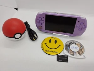 SONY PSP-3000 Console Lilac Purple Handheld system Playstation OEM Tested Good - Picture 1 of 10