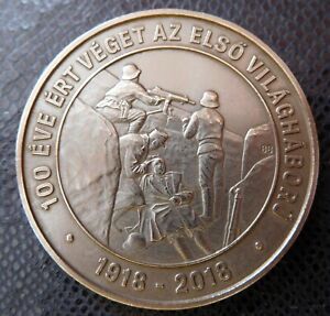 HUNGARY / 2000 FORINT / MILITARY WWI. / 1918-2018
