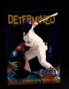 Tony Gwynn 2000 Fleer Gamers Determined #11 San Diego Padres