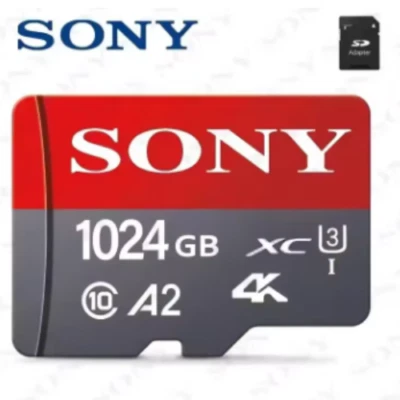 Micro Memory Card 64GB 128GB 256GB 512GB 1TB SD Card High Speed C10 TF Flas - Image 1 of 4